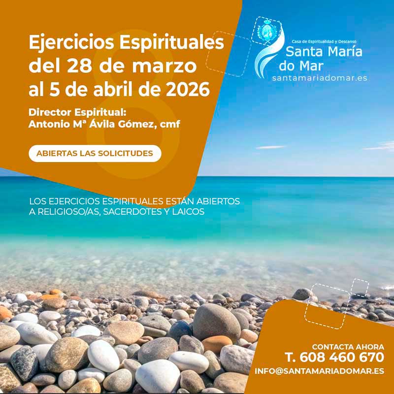 Ejercicios Espirituales del 28 de Marzo al 5 de Abril de 2026