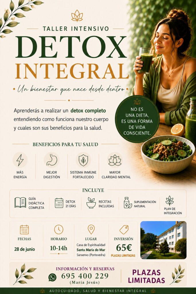 Taller Detox Integral: salud y bienestar desde el interior